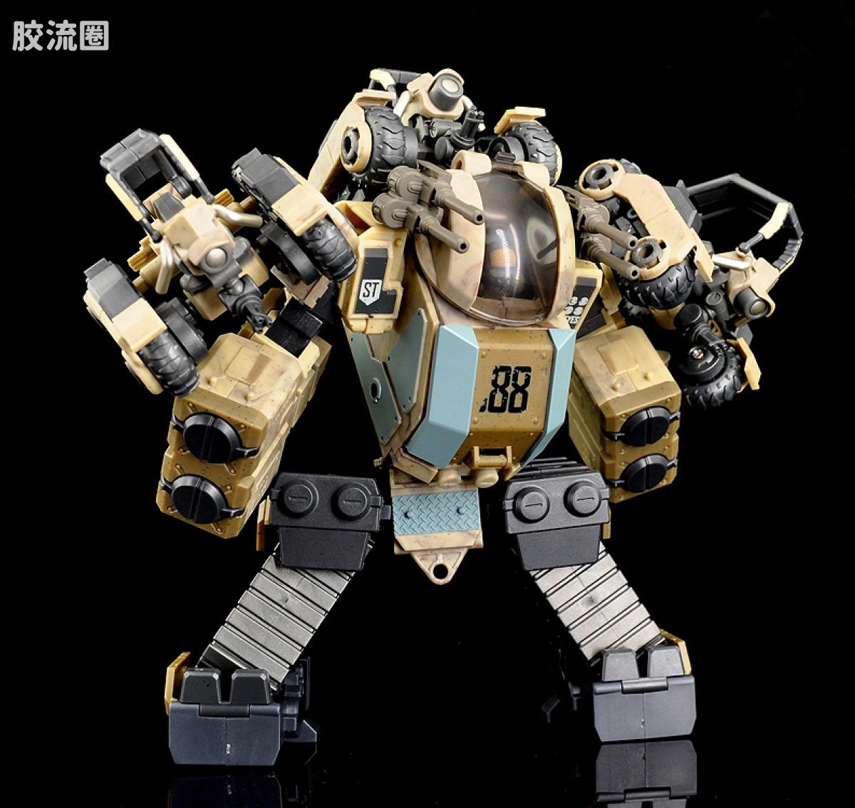 B2FIVE 系列 酸雨战争 88TH沙漠 豪华套装 要塞 ST1s + 斯比达 MK1s - 图片
